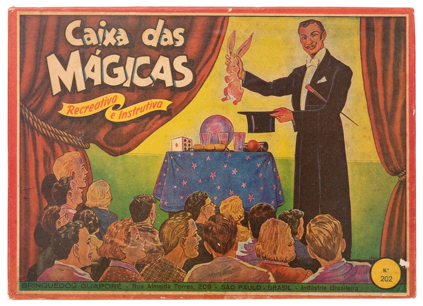  Caixa das Magicas Vintage Magic Set. Brazil: Brinquedos Gua...