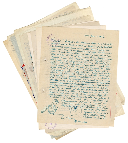  Jaks, Stanley. Dr. Jaks / Gustl Schieb Correspondence. 1940...