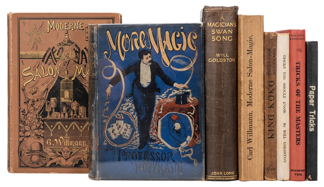  Eight Classic Conjuring Works by Hoffmann, Willmann, and Go...