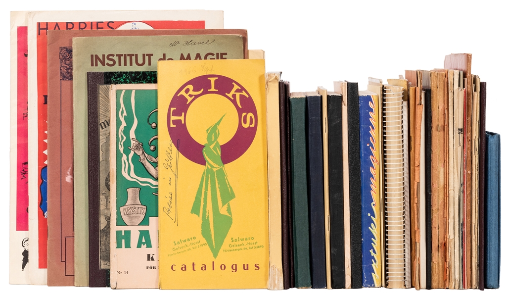  [Supply Catalogs] Large Collection of Magic Supply House Ca...