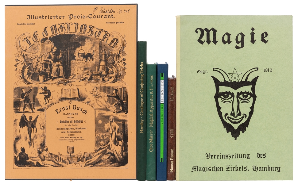  Deluxe Magic Facsimiles by Volker Huber and Others. Six vol...