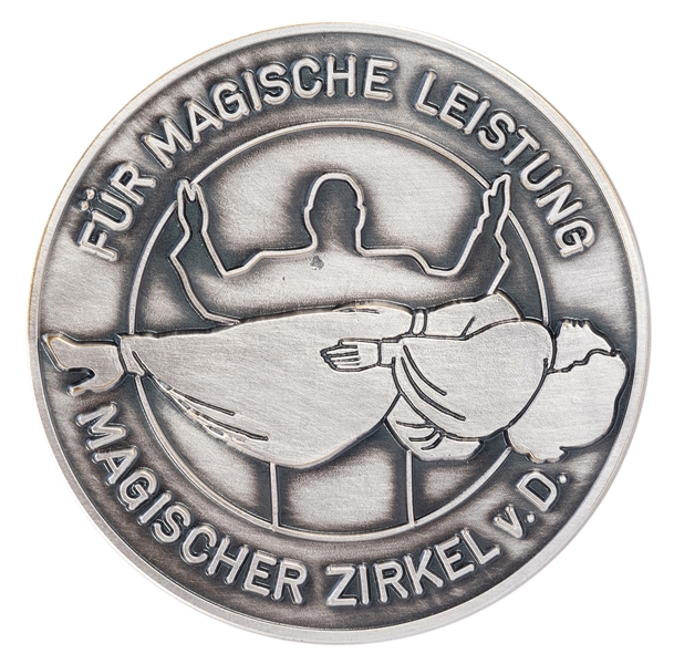  Magic Circle of Germany Award Medallion. Circa 1980. Obvers...