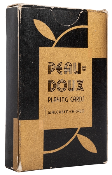  [Cardini] Cardini’s Gold Peau Doux Playing Cards. Chicago: ...
