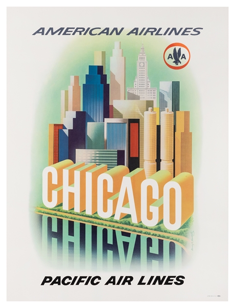  Benscathy, Henry K. (1909–1996). Chicago / American Airline...