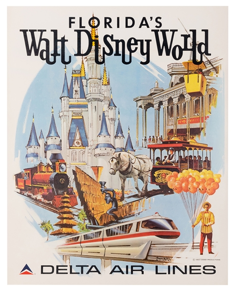  [Disney] Sweney, Fred. Delta Air Lines / Walt Disney World....