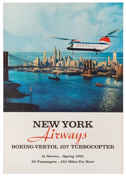  [New York] New York Airways / Boeing-Vertol 107 Turbocopter...