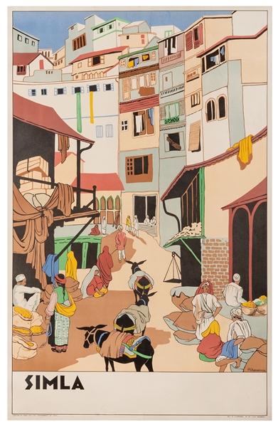  [India] Channer, F. Simla. Bombay: G. Claridge & Co., ca. 1...
