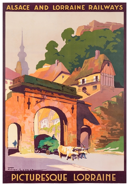  Lacaze, Julien. Alsace and Lorraine Railways / Picturesque ...