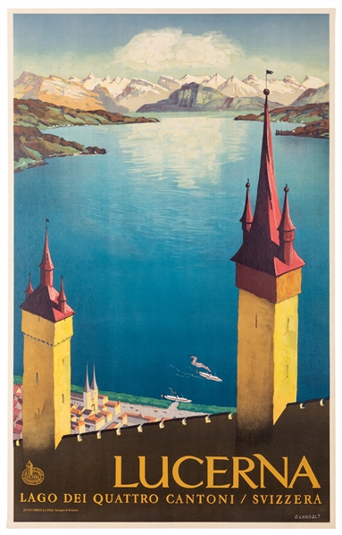 Landolt, Otto (1889–1951). Lucerna. Switzerland: S.A. Balle...