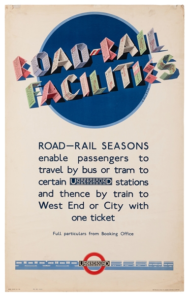  [London Underground] Galpin. Road–Rail Facilities. London: ...
