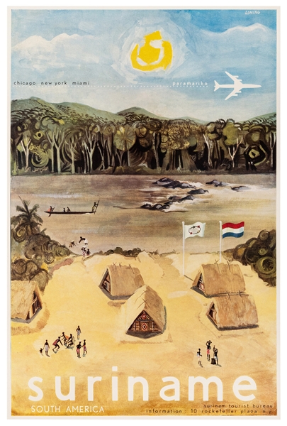  Loning, Nicholas (Dutch, 20th century). Suriname. Circa 195...