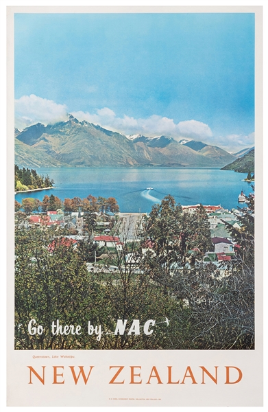  New Zealand / Go There by NAC. Wellington: R.E. Owen, ca. 1...