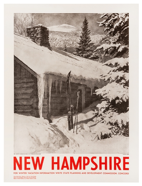 Orne, Harold. New Hampshire. [Concord], ca. 1940s. Winter s...