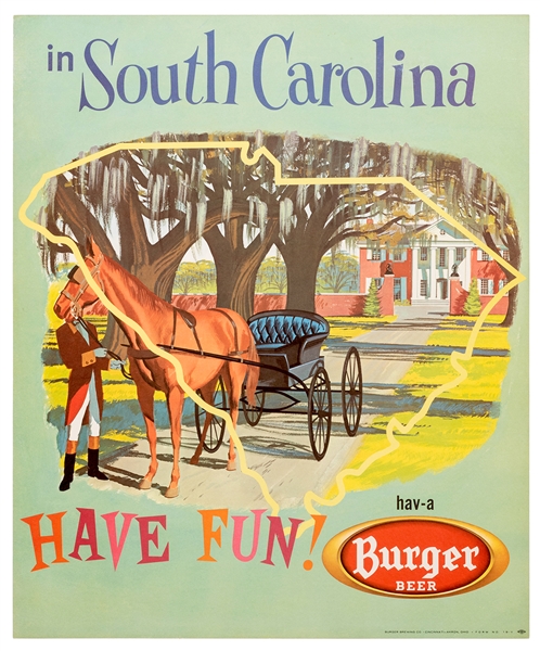  Burger Beer / South Carolina. Cincinnati/Akron, ca. 1955. L...