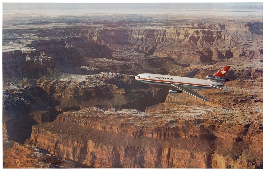 Swissair / [Grand Canyon]. N.p., ca. 1970s. Photo-offset ai...