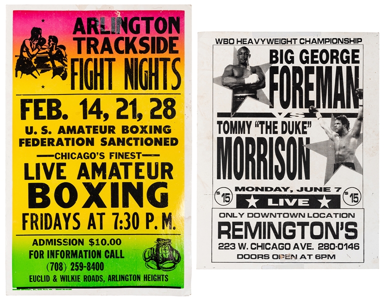  [Boxing] Big George Foreman vs. Tommy “The Duke” Morrison W...