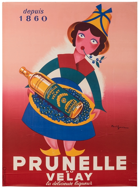  Igerz, Paul. Prunelle du Velay. Paris, ca. 1940s. A large F...