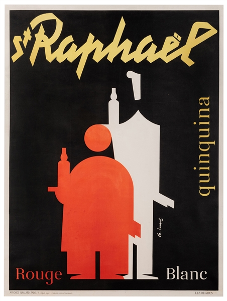  Loupot, Charles (1892–1962). St. Raphael / Quinquina. Paris...
