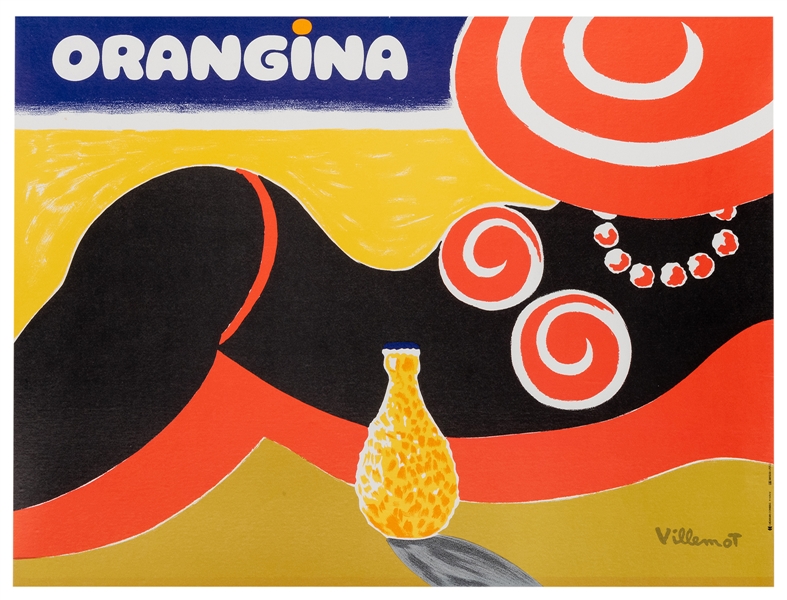  Villemot, Bernard (1911-1989). Orangina. France: Createurs ...