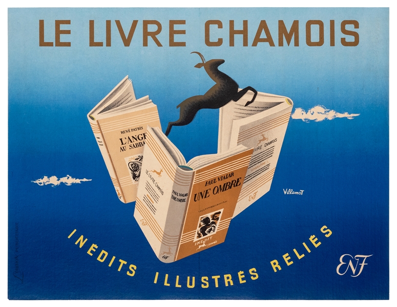  Villemot, Bernard (1991–1989). Le Livres Chamois. L’Edition...