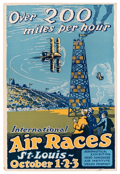  [Aviation] Walter, Carl. International Air Races / St. Loui...