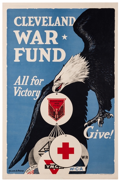  Arend, Nelson A. Cleveland War Fund. Cleveland: The Central...