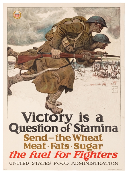  Dunn, Harvey Thomas (American, 1884–1952). Victory is a Que...