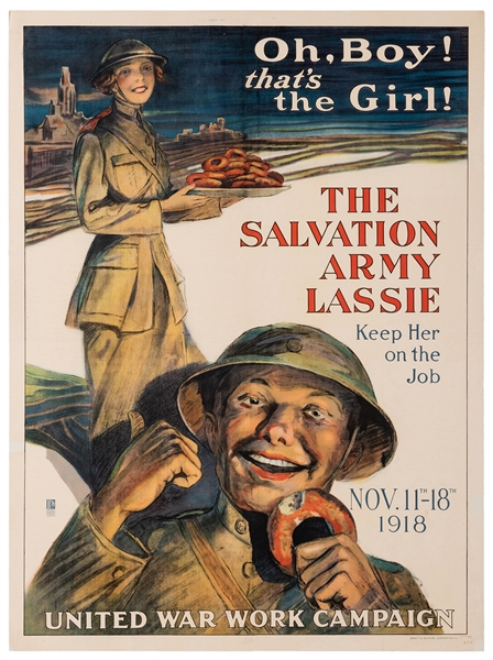  The Salvation Army Lassie / United War Work Campaign. New Y...