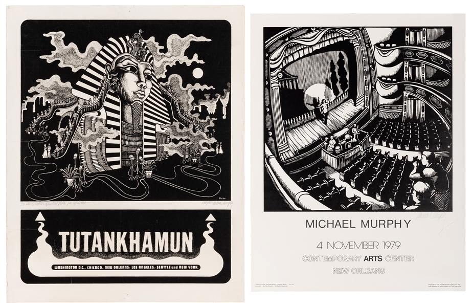  [Artist] Murphy, Michael (American, 1941–1986). Pair of Mic...