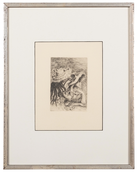  Renoir, Pierre A (1841-1919). Le Chapeau Epingle (Pinning t...