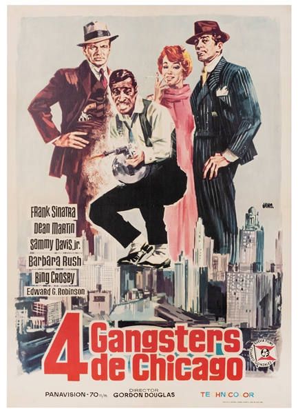  4 Gangsters de Chicago. Suevia Films, 1965. A Spanish film ...