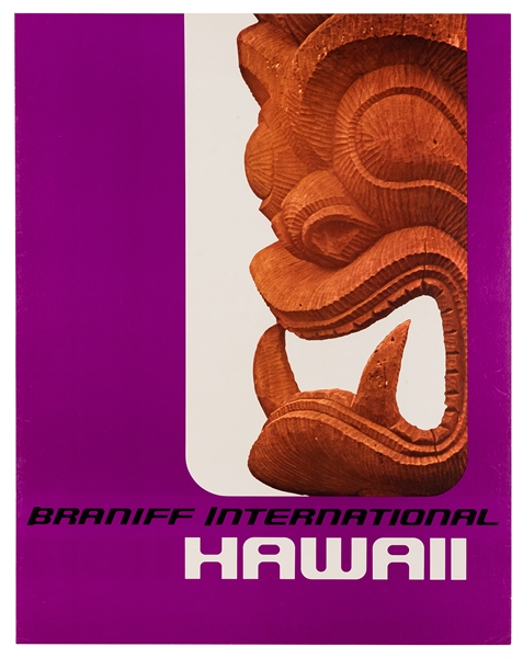  [Hawaii] Braniff International / Hawaii. Circa 1960s. Airli...