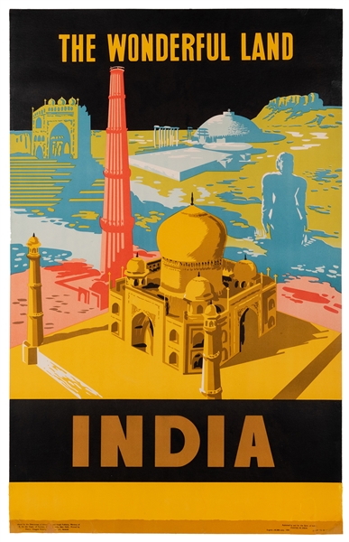  [India] India / The Wonderful Land. New Delhi: Government o...