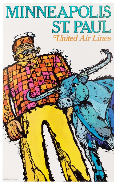  Jebary, James. Minneapolis, St. Paul / United Air Lines. 19...