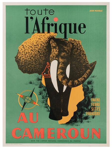  Montels, Jean. Toute l’Afrique / Au Cameroun. Circa 1950s/6...