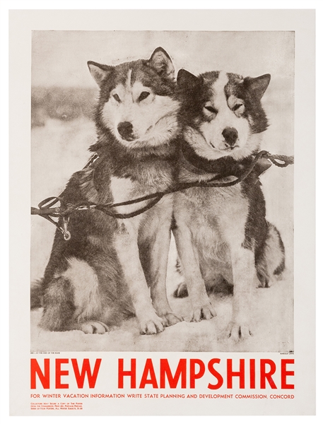  Orne, Harold. New Hampshire. [Concord], ca. 1940s. A winter...