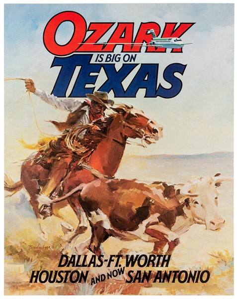  [Texas] Ozark is Big on Texas / Dallas-Ft. Worth. 1981. Glo...