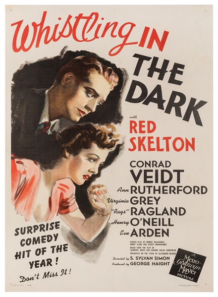  Whistling in the Dark. MGM, 1941. The first in the “Whistli...