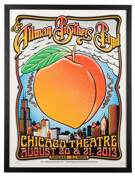  Warner, John. The Allman Brothers Band / Chicago Theatre 20...