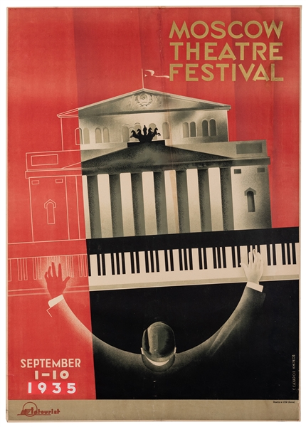  Zhukov, I. Moscow Theatre Festival. USSR: Intourist, 1934 (...
