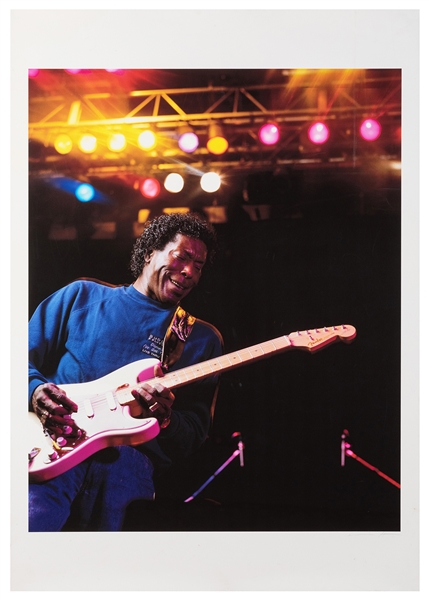  Buddy Guy Poster. Massive enlarged photographic poster of G...