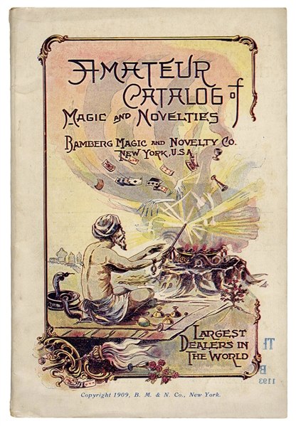  Bamberg & Co. Amateur Catalog of Magic and Novelties. New Y...