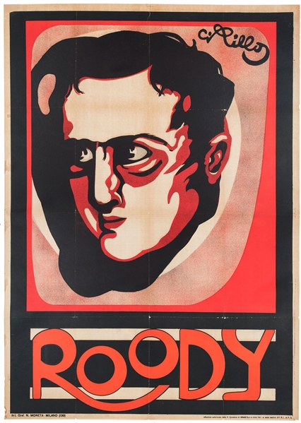  Roody. Roody. Milan: N. Moneta, ca. 1930. Color lithograph ...