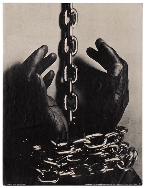  Chained Hands. Los Angeles, 1971. Designed by Robert Carl C...