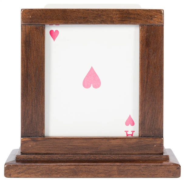  Hardwood Card Houlette. Alhambra: Owen Magic Supreme, 1970s...