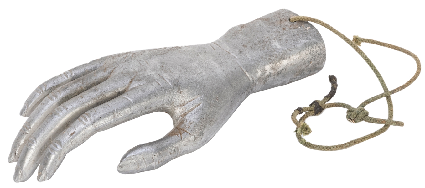  Rapping Hand Form or Mold. Alhambra: Owen Magic, ca. 1970. ...