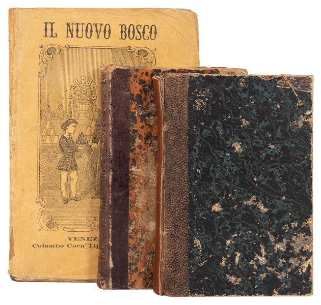  [Bosco] Four Volumes on Conjuring. Including Il Nuovo Bosco...