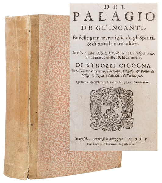  Cicogna, Strozzi (1568-1605). Del Palagio de gl’Incanti et ...