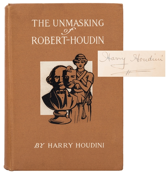  Houdini, Harry (Ehrich Weisz). The Unmasking of Robert-Houd...