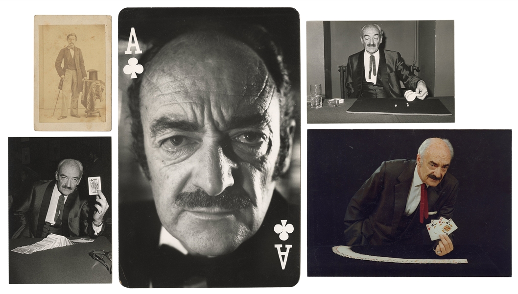  Collection of Photographs of Magicians, Mostly Italian. Inc...